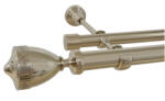 Casa Deco Logistics Galerie fara inele VERSUS - 25/19 - inox Suport draperie