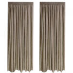Casa Deco Logistics Set Draperie Soft Uni Semi Opaca Cu Rejansa De 8 Cm