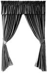 Casa Deco Logistics SET DRAPERIE, Casa Deco Logistics, soft V44 CU MANTOVAN GRI INCHIS