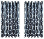 Casa Deco Logistics SET Draperie W4810 D1 cu inele capse inox