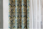 MENDOLA Draperie Cu Rejansa Mendola Moroccan Galben-verde 05