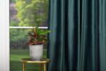 MENDOLA Draperie CU REJANSA CATIFEA MENDOLA CASTELLANO VERDE INCHIS 52