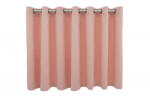 Casa Deco Logistics Draperie, Casa Deco Logistics, soft V-24 CU INELE CAPSE PLATINA