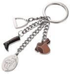 TROIKA Kulcstartó, 4 charm dísszel, TROIKA „Horse (TROKR1317CH)