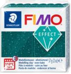 FIMO Gyurma, 57 g, égethető, FIMO „Effect, csillámos zöld (FM8010562)