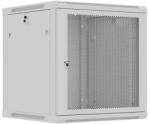 Lanberg Rack LANBERG Wall mounted installation cabinet 19" 12U 600X600, Grey perforated door (Flat pack) (WF01-6612-23S)