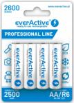 everActive Professional Line AA 2600mAh (4) Baterie reincarcabila