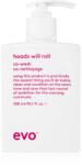 evo Curl Heads Will Roll sampon és kondicionáló 2 in1 a hullámos és göndör hajra 300 ml