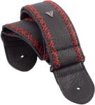 Perri's Leathers Fancy Stitch Black & Red