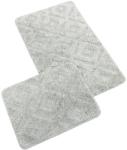 BELLATEX Fürdőszobai szett, Bany Silver 60 × 100 cm + 60 × 50 cm 425/002 világosszürke (13244)