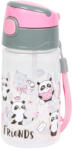 DERFORM Pandás műanyag kulacs 330 ml - Friends (BC05) (BC05)