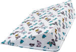 BellaTEX huzat - Ék fejtámla 80 × 50 × 20 cm, 402 pillangó - elasztán (13216)