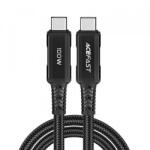 ACEFAST Cablu De Date si Incarcare USB-C - USB-C Acefast C4-03, 100W, 2m (Negru)