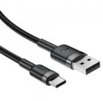 ACEFAST Cablu de Date si Incarcare USB-A - USB-C Acefast C22-04, 18W, 1.2m (Negru)