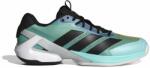 adidas Adizero Ubersonic 5 Tennis Shoes Flash Aqua/Core Black/Lucid Orange Férfiteniszcipő EUR 42 2/3
