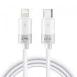 Lito Cablu Date/Incarcare Lito LD07, USB-C - Lightning, 27W, 1m