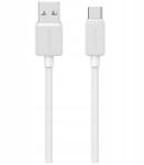 USAMS Kábel USAMS KY Series US-SJ693 3A USB-C to USB-A 2m fehér (302607)