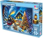 KS Games Пъзел KS Games от 50 части - Коледни подаръци (31751)