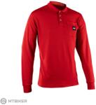 Leatt Polo LS Team póló, chili red (S)