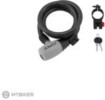 FORCE spirálzár 185cm/8mm + tartó