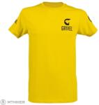 Grivel GRIVEL LOGO férfi póló, sárga (S)