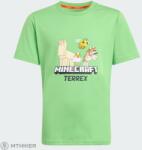 adidas Minecraft Terrex gyerek póló, félig világos lime (164)