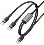ACEFAST Cablu de Date si Incarcare USB-C - 2 x USB-C Acefast C22-02, 100W, 1.25m (Negru)