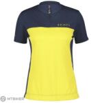 SCOTT Trail Flow Zip női mez, mid blue/yellow (S)