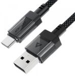 ACEFAST Cablu De Date si Incarcare USB-A - USB-C Acefast C12-04, 18W, 1.2m (Negru)