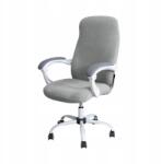  Fotelhuzat Velour, Elasztán, Szürke (186905094)