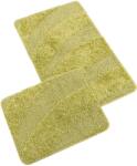 BELLATEX Fürdőszoba szett, Bany Silver 60 × 100 cm + 60 × 50 cm 425/006 zöld (13248)