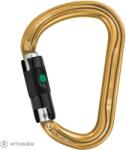 Petzl WILLIAM BALL LOCK karabiner, arany