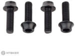 Wolf Tooth kosárcsavarok, 4 db, fekete