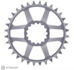 e*thirteen Helix Race lánctányér, 32 fogú, 1x12, ezüst