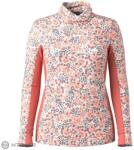Smartwool Classic Thermal Merino Mock Neck női aláöltözet, coral reef floral (M)