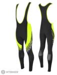 FORCE F58 kantáros nadrág, betét nélkül, fekete/neonsárga (XS)