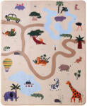 Hakuna Matte memóriahabos puha gyerekszőnyeg 160x120 cm - Szafari túra