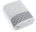 BellaTEX frottír törölköző Krajka, 500 g K/342 világosszürke, 50 × 100 cm (12903)