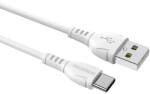 BOROFONE Cablu de date Borofone BX51, USB - USB Type-C, Alb