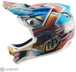 Troy Lee Designs D4 Carbon bukósisak, lowrider kék (S (55-56 cm))