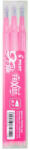 Pilot Rezerva roller Pilot Frixion Ball/Clicker, 0.7 mm, roz, 3 bucati/set (MINAPIL0.7ROZ)