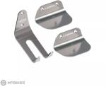 Lezyne Stainless Pedal Hook fali kerékpártartó, ezüst