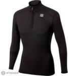 Sportful TD MID cipzáras póló, fekete (XXL)