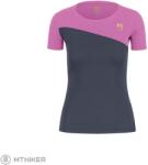 Karpos AVERAU női póló, ombre kék/virágos (M)