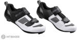 FORCE Road Tria kerékpáros cipő, fekete/fehér (EU 44)