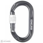 EDELRID Kiwi Csavaros karabiner, antracit