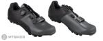 FORCE Virtuoso Gravel kerékpáros cipő, fekete/titán (EU 37)