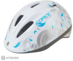FORCE Fun Flower gyerek sisak, fehér/szürke (M (52-56 cm))