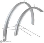 FORCE 48 Aluflex Eco sárvédőszett, 28", ezüst