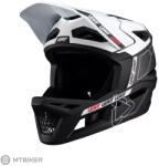Leatt MTB Gravity 6.0 Carbon sisak, fekete/fehér (S (55-56 cm))